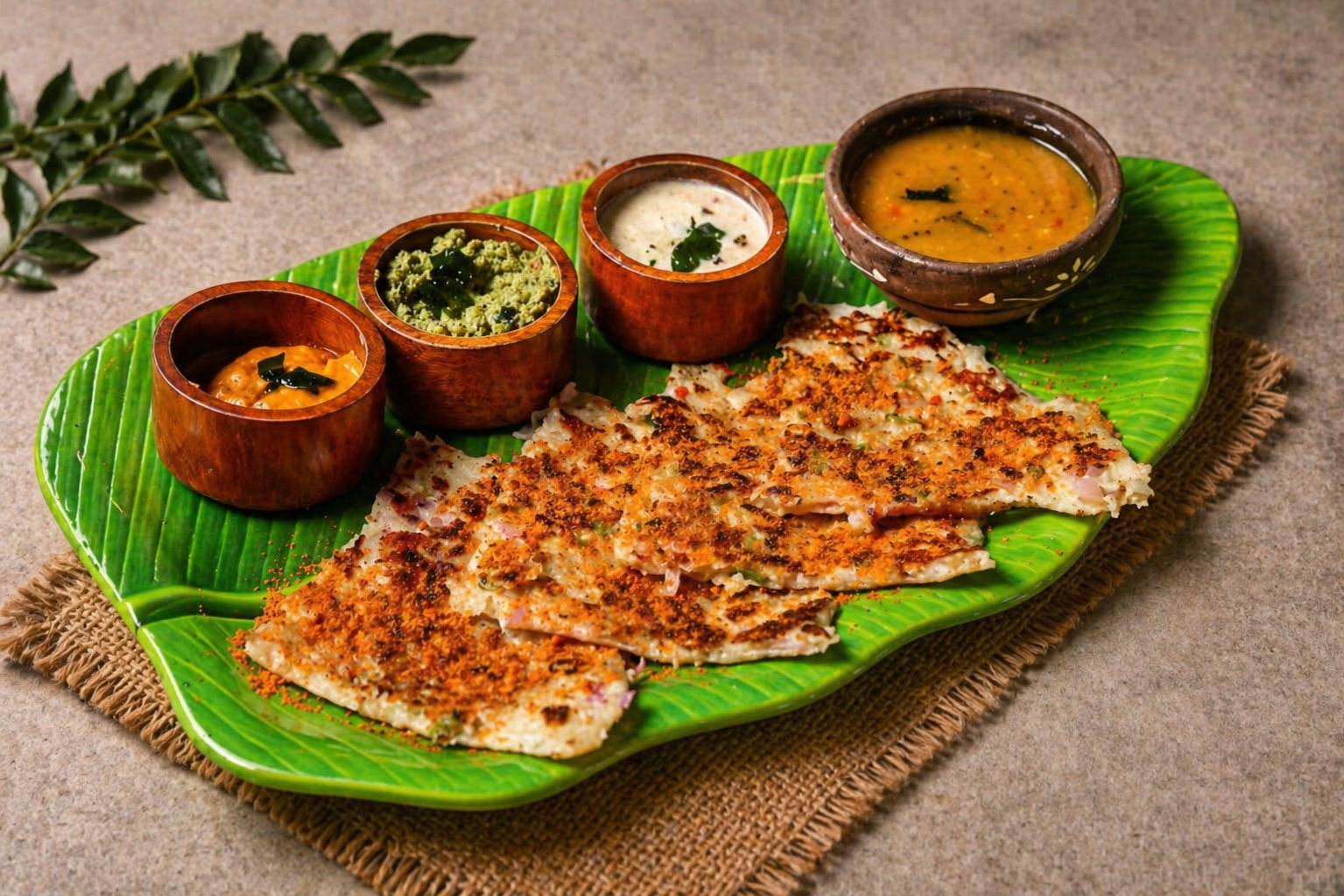 Onion Uthappam